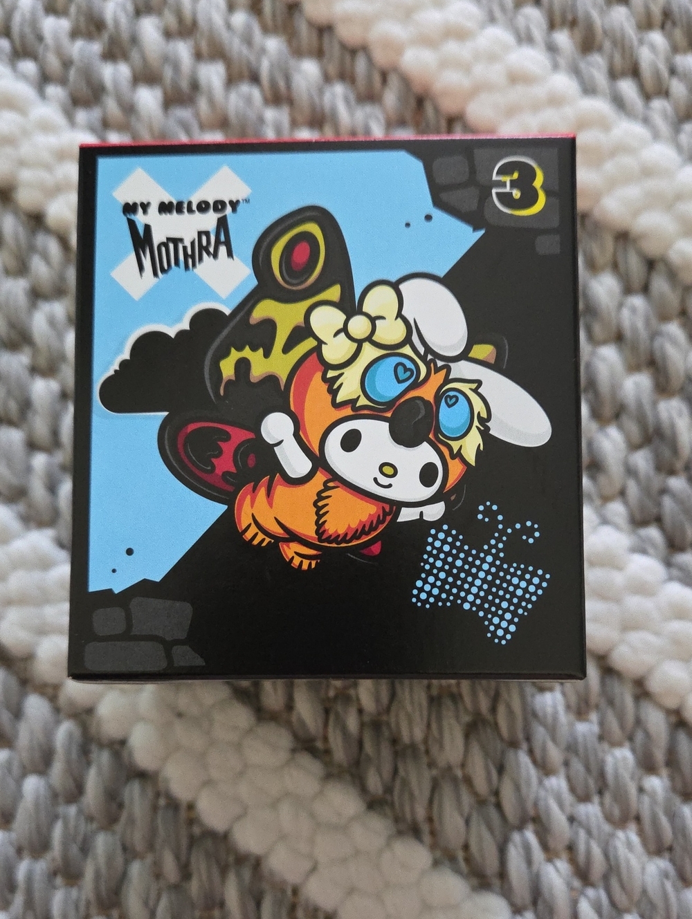 My Melody Mothra -Style Small Pet Toy - Orange & White
